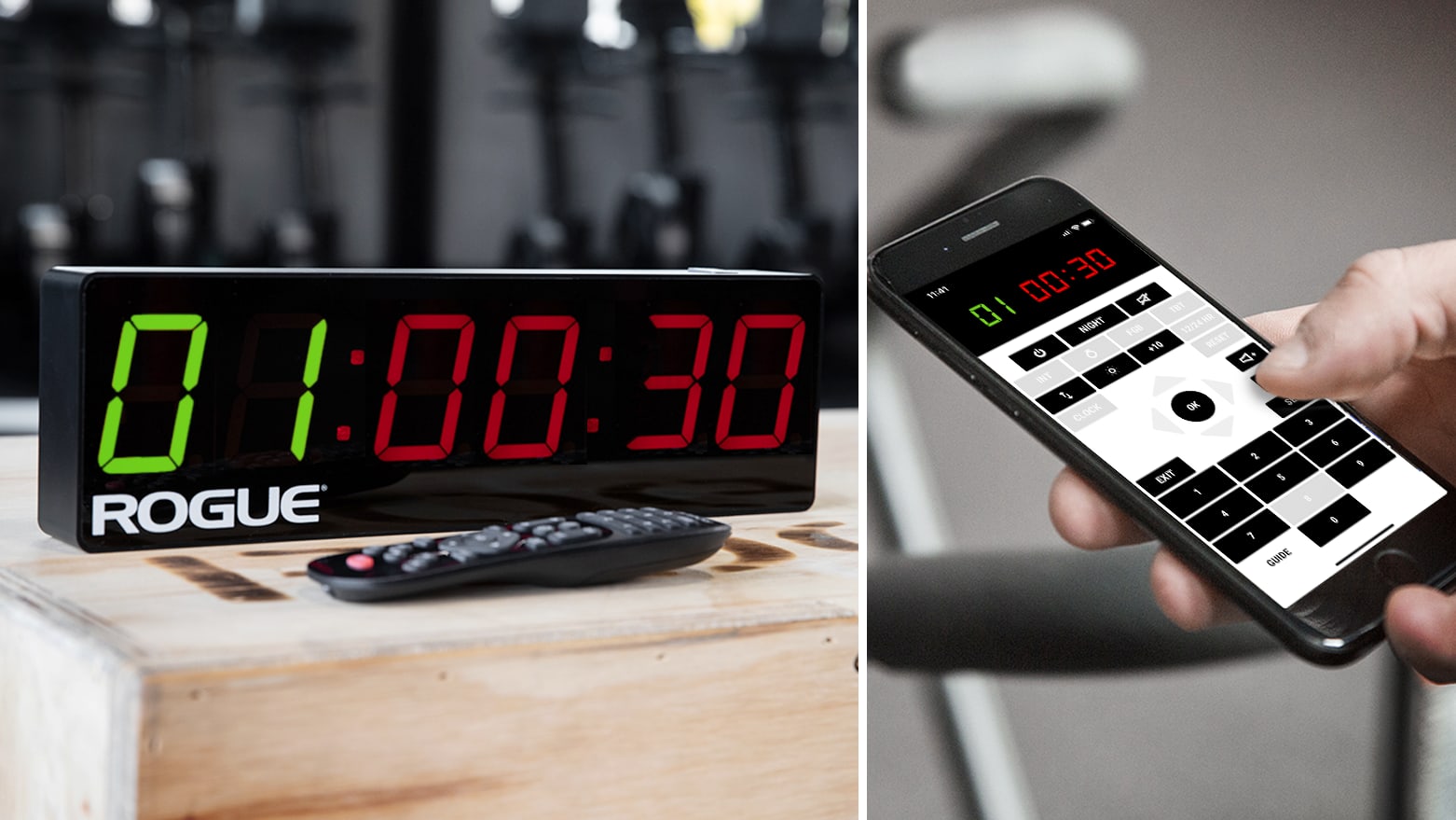 Rogue home outlet gym timer